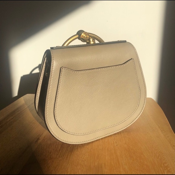 Chloé Nile Mini Bracelet Bag in Motty Gray - Picture 3 of 12